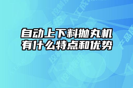 自動上下料拋丸機(jī)有什么特點(diǎn)和優(yōu)勢